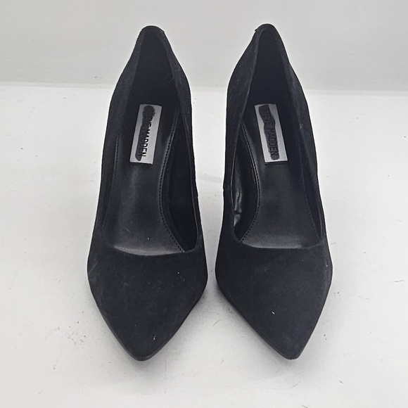 Steve Madden Luziah Black Suede Pointed Toe Heels Size 6.5 - Picture 2 of 8